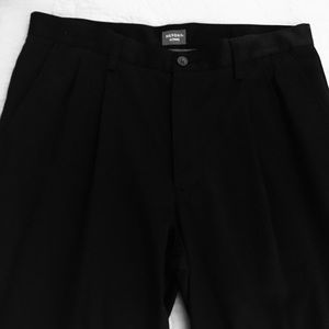 Men's MERONA ULTIMATE Black Pleated Front Pants